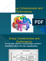 II Group Cohesiveness and Performance