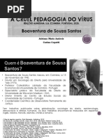 Resumo - A Cruel Pedagogia Do Vírus - Boaventura de Souza Santos