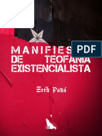 Zeeb Yada Manifiesto de Teofania Existencialista