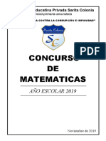 Examen de 5 To Año Satira Colonia