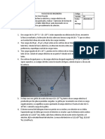 Taller para Resolver de Fuerza Eléctrica y Campo Eléctrico de Particulas Puntuales.