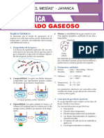 Estado Gaseoso para Quinto Grado de Secundaria