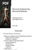 Asotirov Re Microsoft Binaries PDF