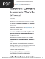 Formative vs. Summative Assessments - What's The Difference