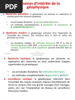 Geophysique 1 A