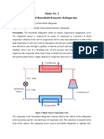 Domestic Refrigerator Exp-1