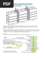 Calc Muros en Bloque