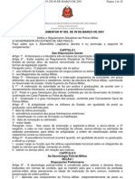 Regulamento Disciplinar Da Policia Militar de SP