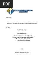 Caso Clinico de Trastorno Alimenticio