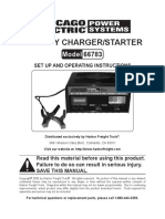 Cargador Bateria Chicago Electric 66783 PDF