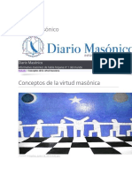 Conceptos de La Virtud Masónica