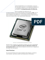 El Procesador Es Una Pieza Fundamental en Una Computadora