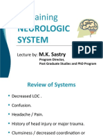 Remaining NEUROLOGIC SYSTEM