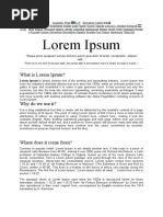 What Is Lorem Ipsum?