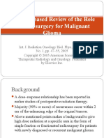 Radiosurgery For Malignant Glioma