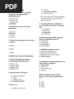 Operating System MCQ