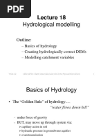 Hydrological Modelling