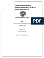 PDF Informe Plano de Instalaciones Electricas - Compress PDF