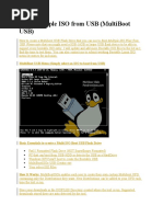 Boot Multiple ISO From USB