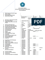 Form DATA RUMAH TINGGAL