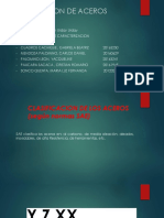 Clasificacion de Aceros PDF