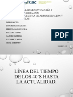 Linea Del Tiempo de La Administración