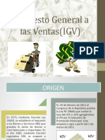 Impuesto General A Las Ventas (IGV)