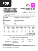 Formato Universal de Pago Predial