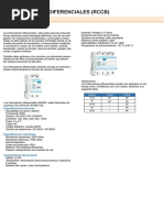 Hager Interruptores Diferenciales (RCCB) PDF