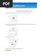 Sicnronización de Motor Hyundai, Kia, G4LC PDF