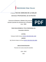 Consumo de Alimentos en Pandemia