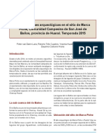 15 - Investigaciones Arqueológicas en El Sitio de Marca Piche