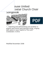 Lighthouse United Pentecostal Church Choir Songbook