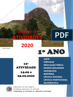 Atividades 2020: Caderno de