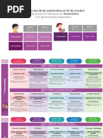 Aprendizajes Esperados SECUNDARIA Semana 6