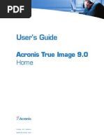 User's Guide: Acronis True Image 9.0