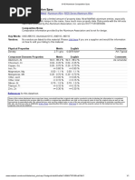 6110 Aluminum Composition Spec