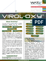 About Virol-Oxy Applications: The Greatest Disinfectant For Million Reasons..!