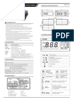 Comptector & Chiller (Cdu) Controller (Fx32C Series) : Precaution For Use