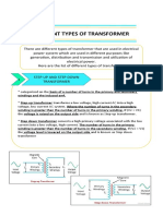 Types of Transformer