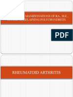 Head & Neck Manifestations of Ra, Sle