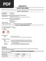 Pineapple Msds