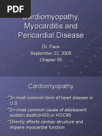 Cardiomyopathy, Myocarditis and Pericardial Disease