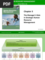 The Manager's Role in Strategic Human Resource Management: Global Edition 12e