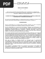 DIAN PROYECTO de Resolucion (Septiembre 2 de 2020) Prescribe F260 Declarantes RST