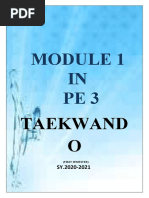 Final Module 1 in Pe 3