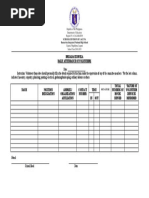 Brigada Eskwela Daily Attendance of Volunteers: BE Form 04