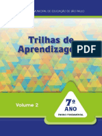 Trilhas de Aprendizagens 7 Ano - VOLUME 2