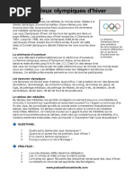 Jeux Olympique Hiver