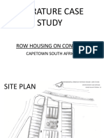 Literature Case Study: Row Housing On Contours